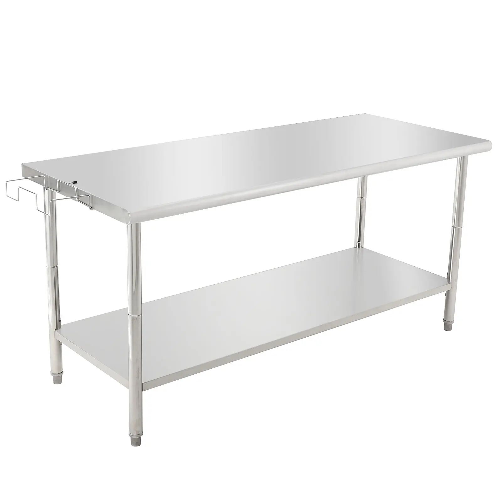 72x30x35 Inch Stainless Steel Table, NSF Heavy Duty Worktable with Adjustable Undershelf, Commercial Metal Prep Table for Kitchen, Restaurant, Home, Hotel, Workstation,Multiple Size