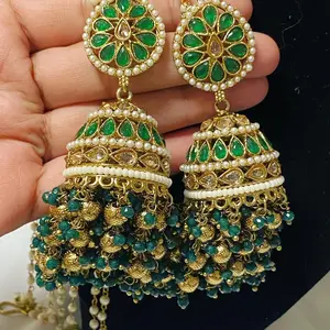 desi bahubali style earrings