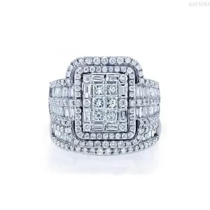 Women's Elegant Shiny Rhinestone Jewelry Rings - Trendy Exquisite Statement Band, Durable All-Match Fashion Accessory, Ideal Gift for Daily Outfits, Parties, Birthdays