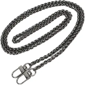 "/120cm Purse Chain Strap  Cross  Sling Purse Handbag Replacement Accessories with Metal Buckles