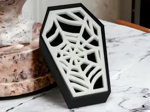 Gothic coffin soap dish | Gothic home decor | soap holder | Halloween decor | dark home decor Bathroom Multicolor