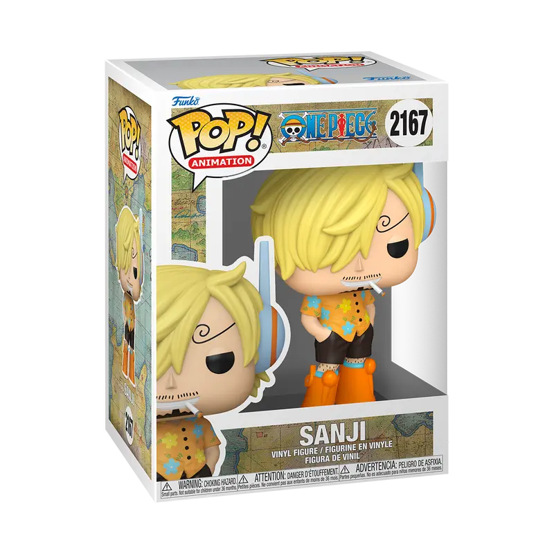 Funko Pop! One Piece - Sanji (Egghead Arc) #2167 Collectible Pop Vinyl Figure