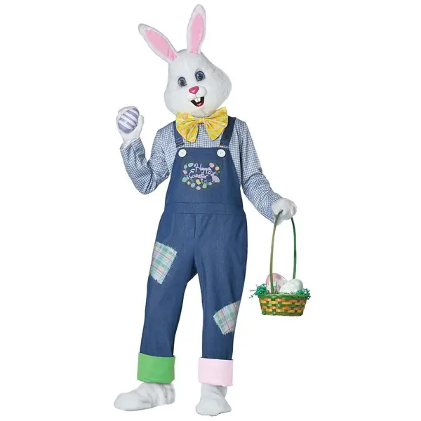 Happy Easter Bunny Costume for Adults