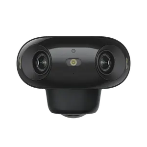 Reolink Argus 4 Pro 4K Solar Security Camera 180° Dual Lens WiFi 6 Battery Camera Color Night Vision Outdoor IP66 No Subscription