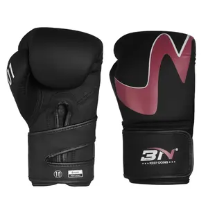 Unisex Adult Boxing Gloves 10oz 12oz for Training PU Leather with Customizable LOGO