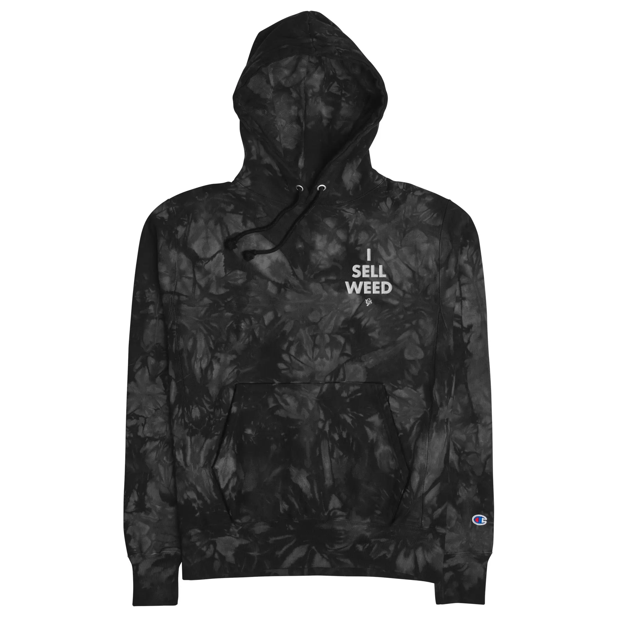 ISW Unisex Champion tie-dye hoodie
