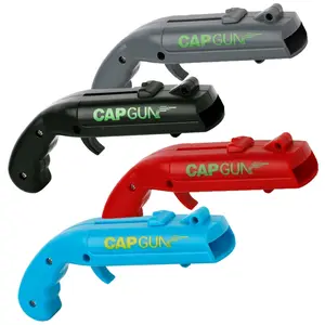4-Piece Beer Bottle Cap Opener Set, Prank Gift Hat Gun, Fun Practical Tool, Ideal for Beer Lovers, Camping, University Parties, Pool Parties