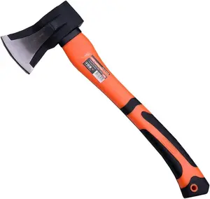 Splitting Maul 17 - 3 lb. Axe and Sledge Combined - Forged Steel  - Splits  Better Than Camp Axe or Hatchet - Kindling Splitter - Rubber Sheath