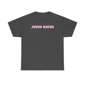 Jesus Saves Tee | Christian Faith Scripture Shirt