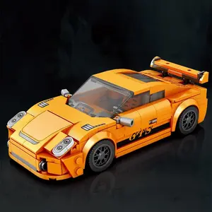 318PCS City Champion Racing Building Blocks Supercar Model Building Blocks Toys Assembling Toys Puzzle Toys Festival Gifts Creative Building Blocks Ornaments are the preferred gifts for friends and loved ones