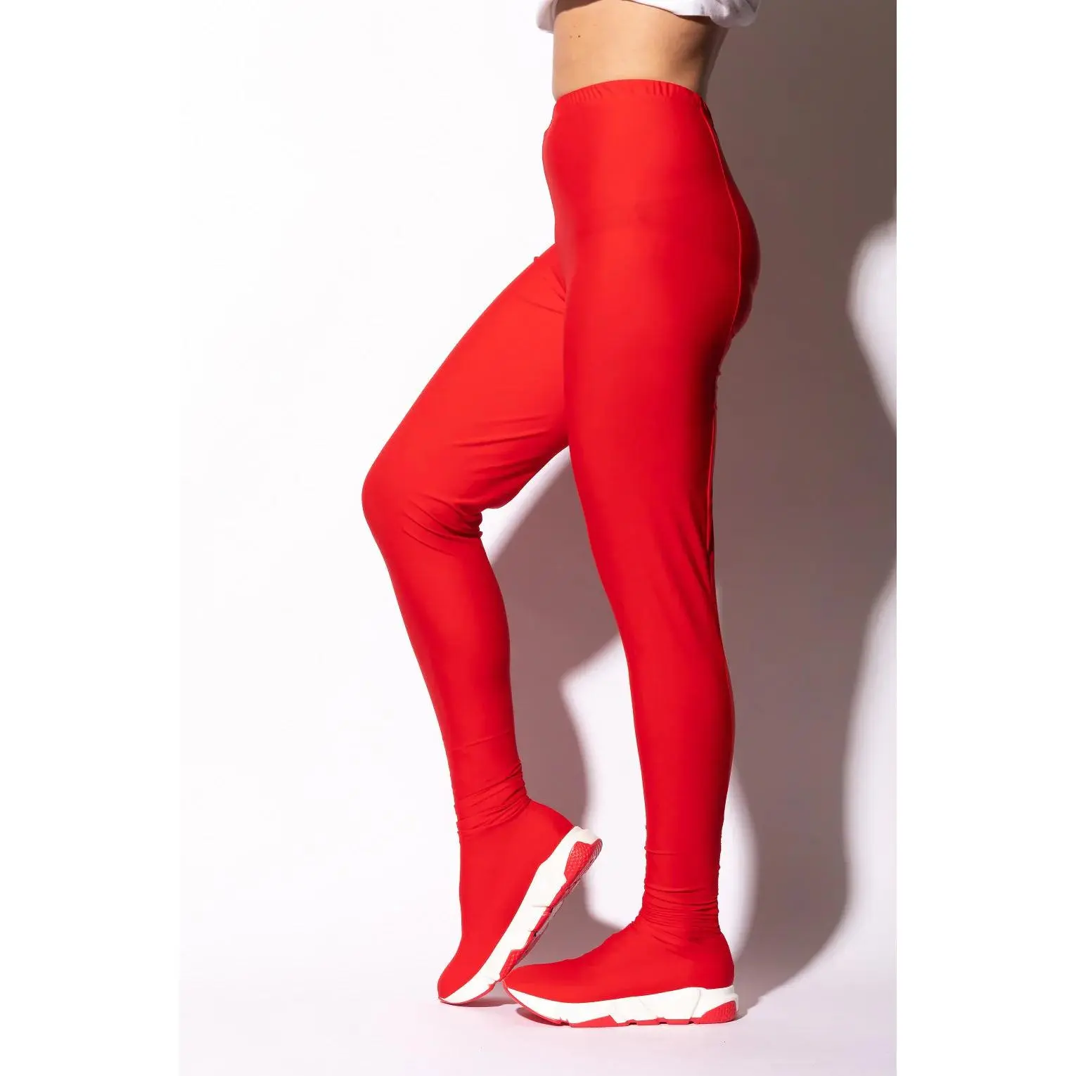 Leggings Sneakers Red