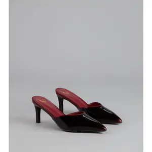 Polished Intent Patent Mules