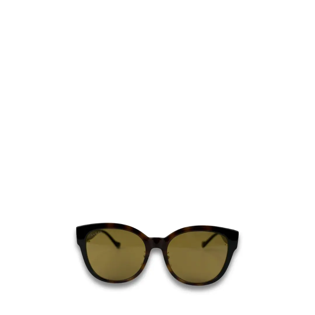 Pre-owned Gucci Gold Chain Sunglasses