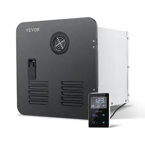 【Father's Day gift】VEVOR RV Tankless Water Heater, Instant Shower with 15 x 15 inches Black Door and Remote Controller, 42000BTU Optimized Comfort Performance Hot Water, Ideal for RVers' Family Everyday Use, BlackSummervibes