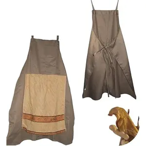 Funny Cooking Apron with Pocket| Chef's Prank Hidden Surprise Gag Gift for Men| Christmas Birthday Father's Day White Elephant Party  Picks