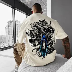 Solo LevelingUnisex Summer outfits men streetwear 80s 90s graphic tees cotton Anime funny tshirt men gifts Breathable Casual