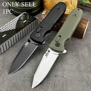 Hot-selling Pocket Folding Knife Nylon Fiber Handle 7Cr13Mov Blade Portable Outdoor Camping Knife Stainless Steel Fishing Hiking Rescue EDC Tool