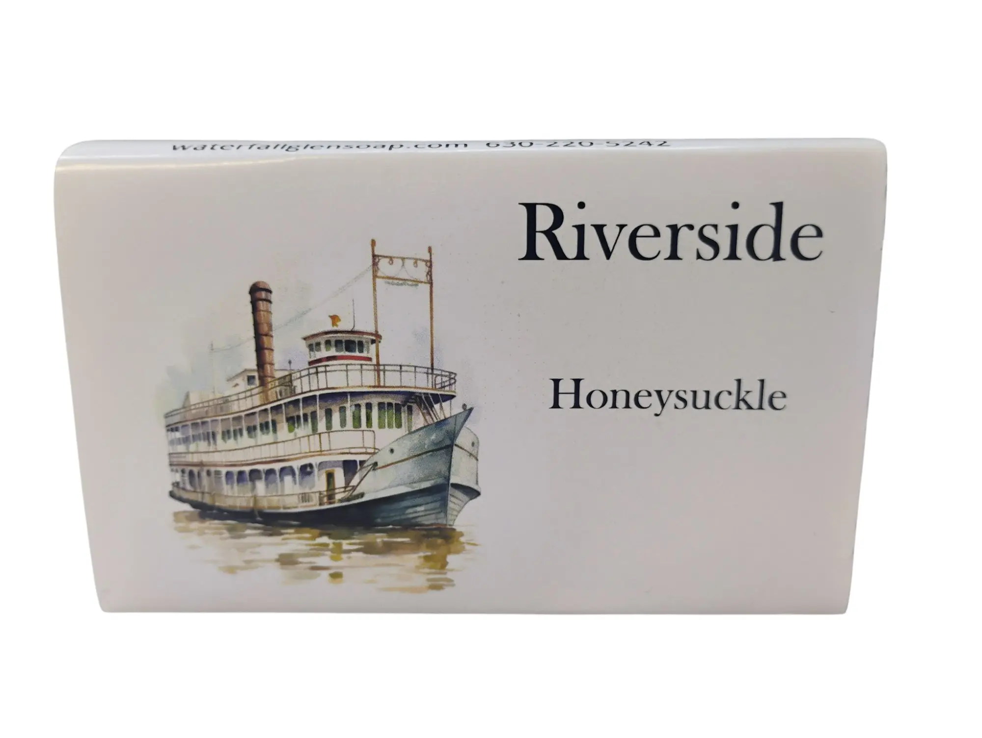 Riverside, honeysuckle vegan bar soap
