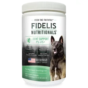 Fidelis Joint Support Plus+ Hip & Mobility Chews for Dogs