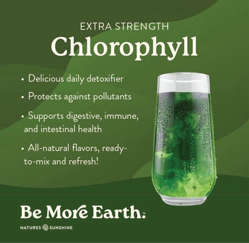 Nature's Sunshine Chlorophyll Stick Packs: Lime Twist. Your Daily Detox- Reduce Bloating, Control Odor, Boost Energy, Clear Skin, Support Digestion Supplement Healthy
