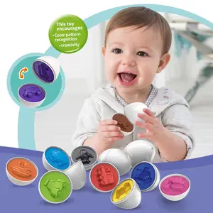 SKYQITIAN Dinosaur Capsule Toy Assembly Set - 12 Surprise Hatchable Eggs with Hatch Feature, Interactive Parent-Kid Board Game, Observation Skill-Building, Ideal Christmas Gift