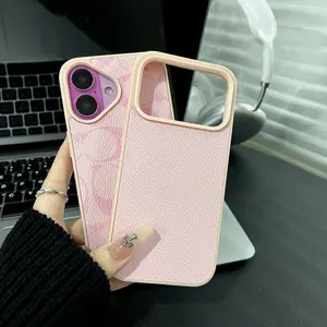 Premium new phone case compatible with iPhone 17, 16, 15, 14, 13, 12, and 11 models. Featuring a stylish leather-texture design, it offers superior drop and shock protection—making it the perfect choice for personal use or as a gift. 17/16 Pro Max case