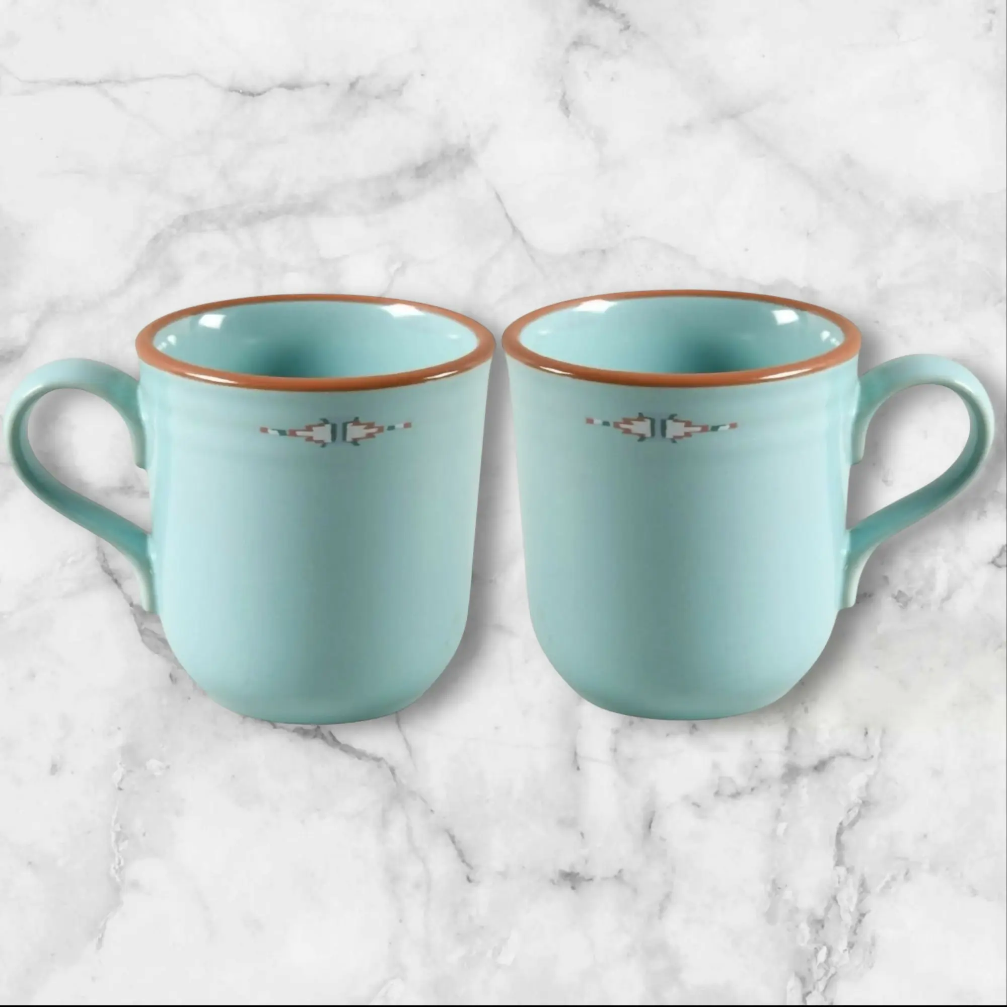 Noritake Boulder Ridge Mugs | Set of 4 | Immaculate Condition | Japan Pottery