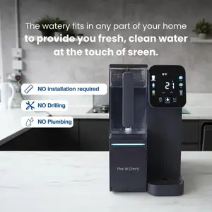 The Watery – Reverse Osmosis Water Filter with 5 Litre Tank – Hot & Cold Function for Tea, Coffee, Cooking, Baby Formula – Removes Fluoride, Microplastics & Heavy Metals