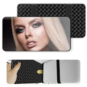 Car Sun Visor Makeup Mirror； Extra Large Detachable Vanity Mirror for SUV Truck Car, Universal Interior Accessory for Men and Women