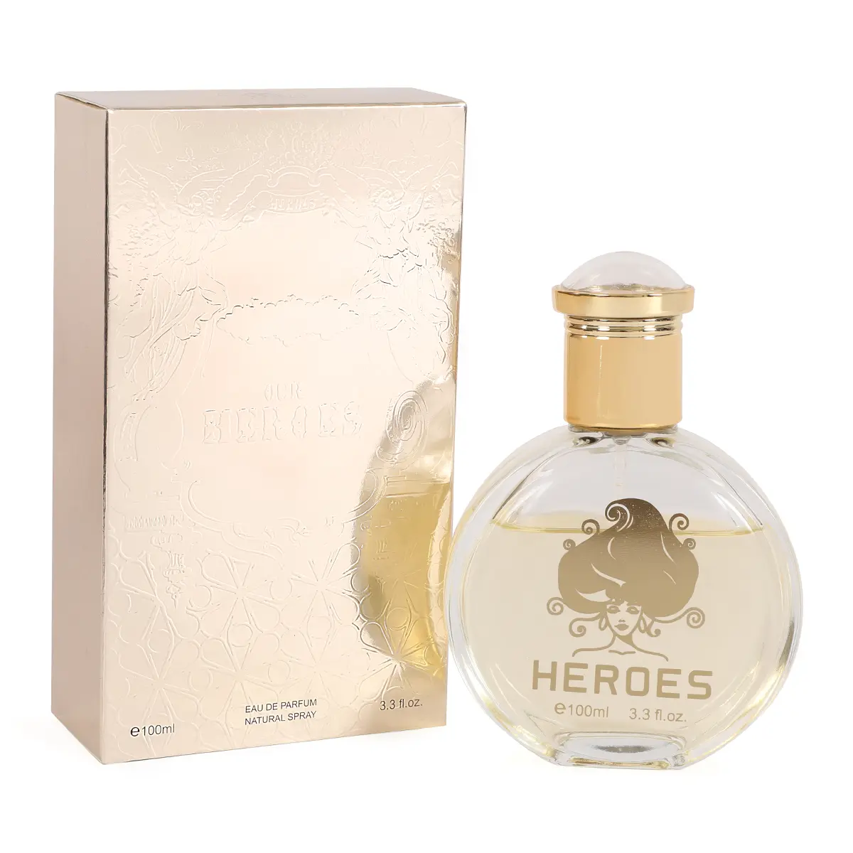 Heroes Spray Perfume Eau de Parfum for Women 100ml/3.3fl.oz. - Women's Fragrance