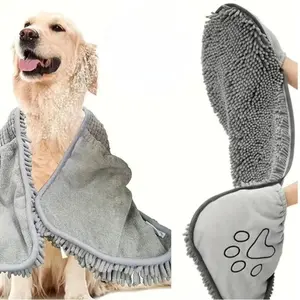 Oversized Quick-Dry Pet Dog Towel, Ultra Absorbent & Soft, Ideal for Pet Grooming & Bathing