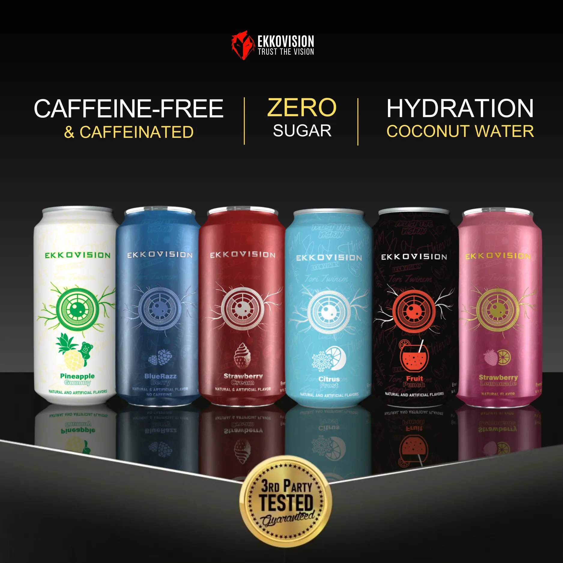 EKKO Energy Drink | Performance Hydration | 3rd Party Tested EKKO Energy Drink | Performance Hydration | 3rd Party Tested