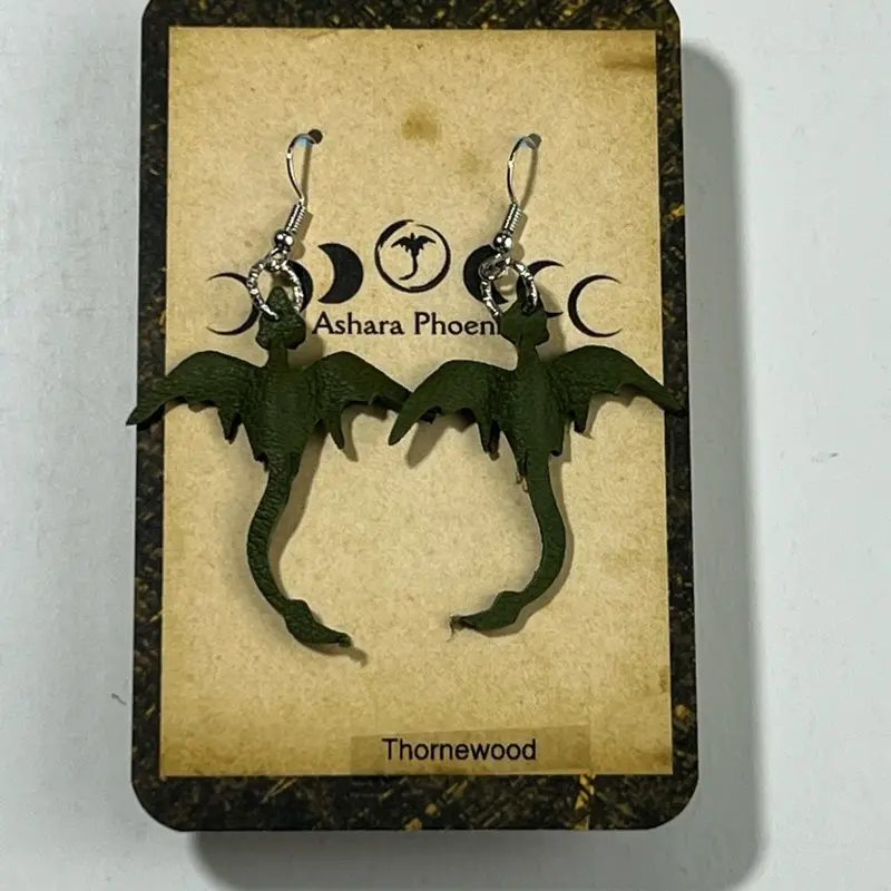 Thornewood Earth Dragon Mini Earrings Thornewood Earth Dragon Mini Earrings