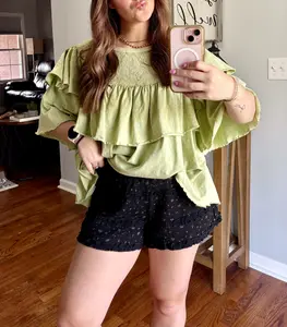 Picnic Floral Ruffle Shorts