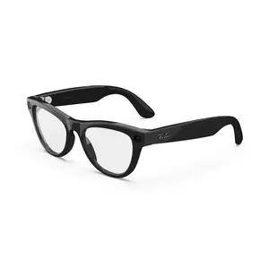 Ray-Ban Meta Skyler (Gen 1), Shiny Black / Clear, Standard