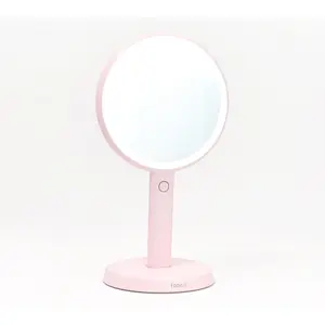 Fancii Cami LED Handheld Rechargeable Vanity Mirror with 1x/5x Mag