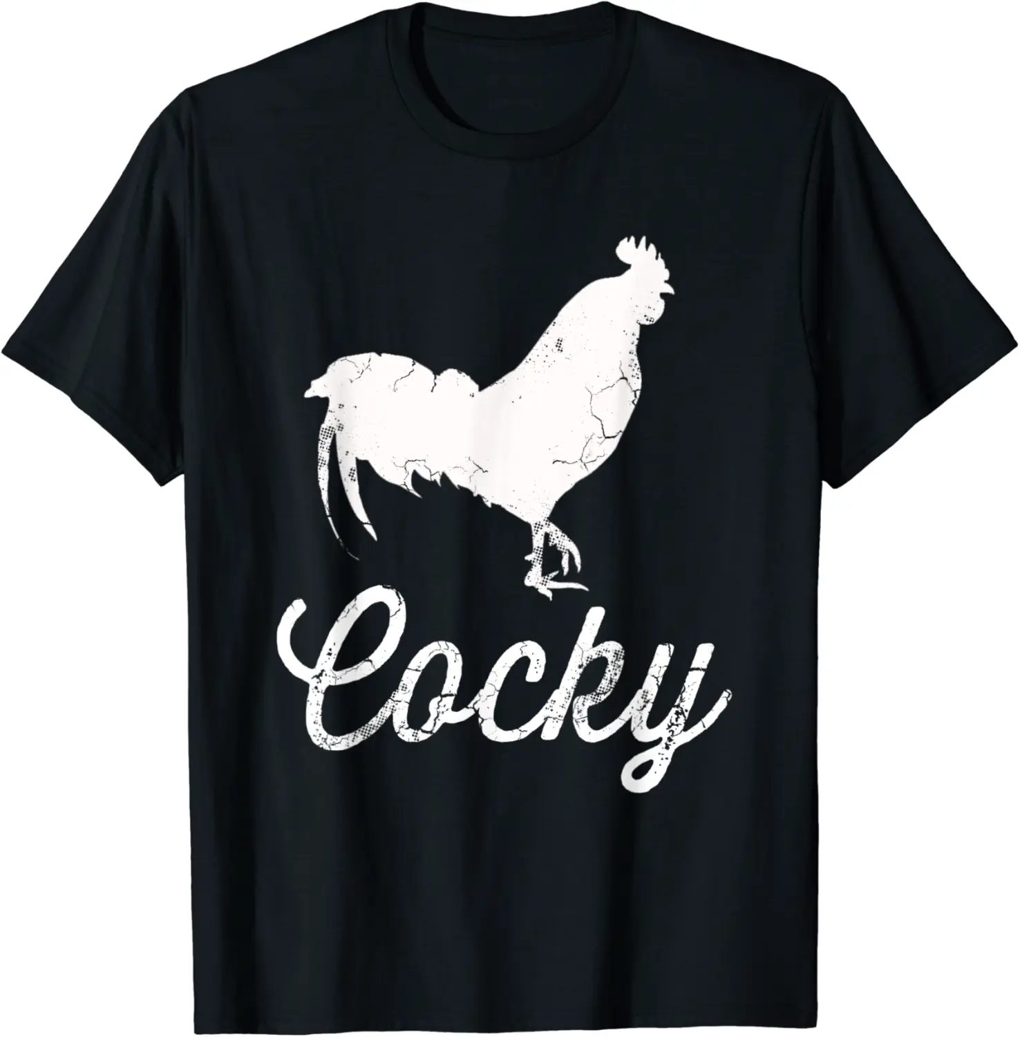 Cocky Sarcastic Rude Arrogant Rooster Conceited Cocksure T-Shirt - Mohamedab Shop 46B092RVSWFJ