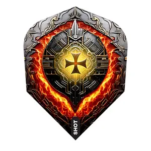 Shot Future Knights Hachette Dart Flight Set Small Standard