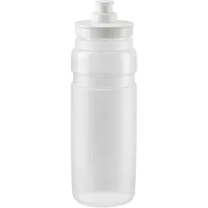 Cycling Water Bottle 750ml – Clear – Ultra-Lightweight, BPA-Free,Easy-Squeeze Sports Bottle for Road, MTB & Gravel