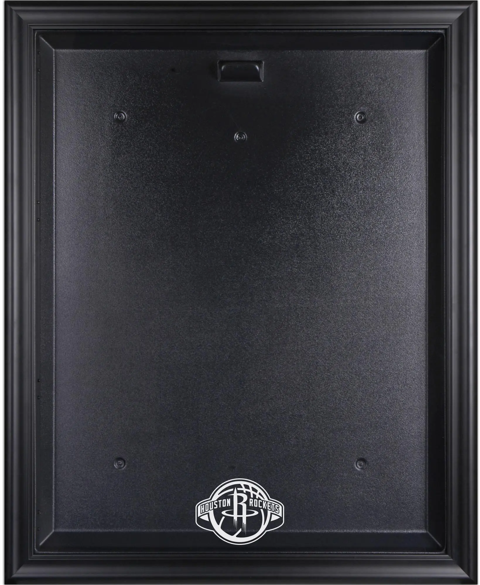 Houston Rockets Black Framed (2019-Present) Team Logo Jersey Display Case - NBA Memorabilia