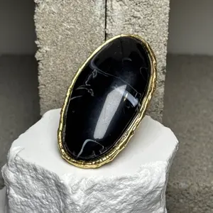 Ethereal Statement Ring Expandable Up To Size 10