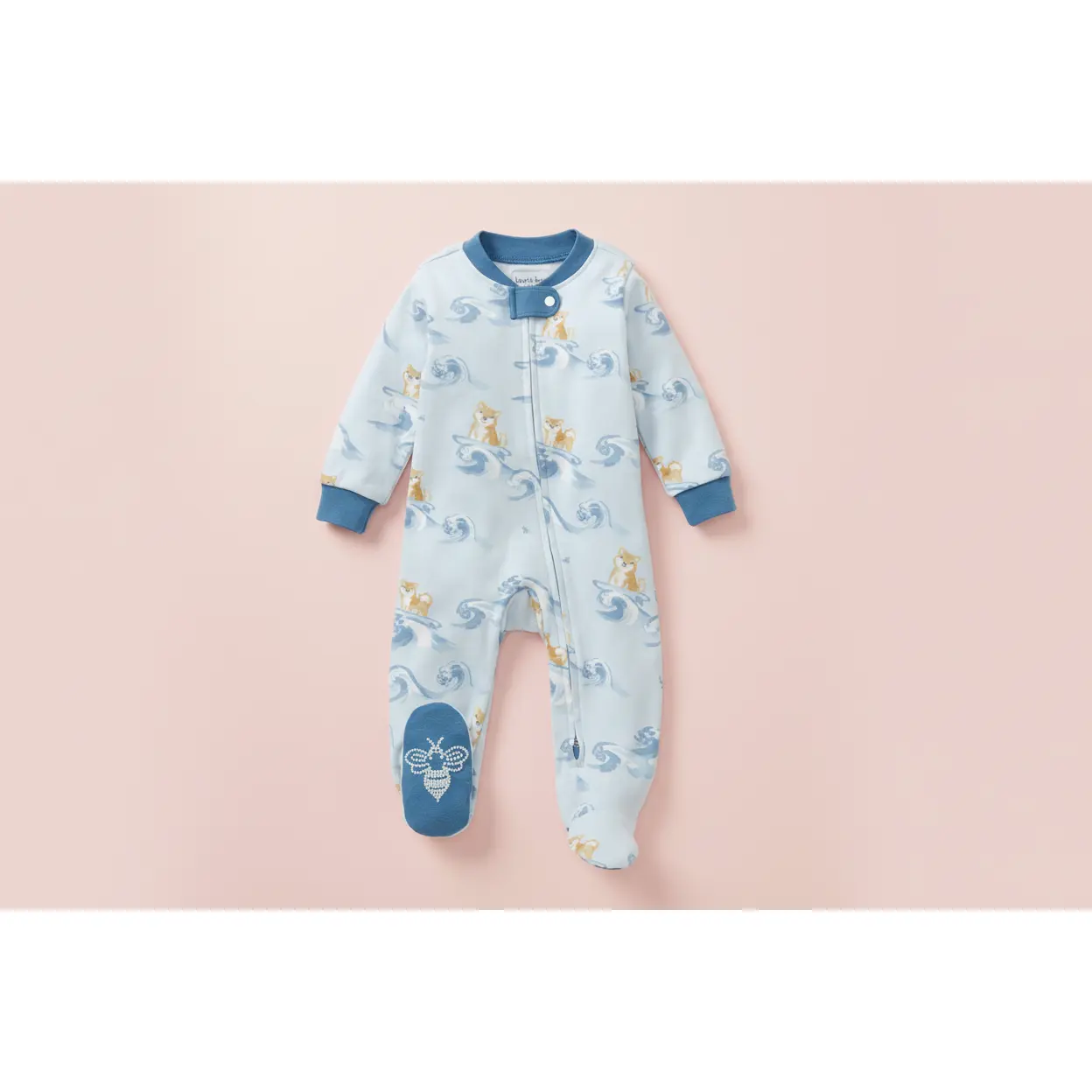 Burts Bees Surfer Pups Organic Cotton Sleep & Play