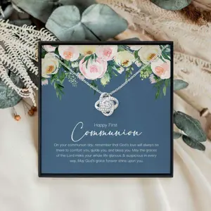 Goddaughter Necklace, Meaningful Gift For Girl’S First Holy Communion, Goddaughter Necklace From Godparents, God Daughter Gift, Beautiful Necklace for Daughter - Perfect Gift for Birthdays, Holidays, or Special Occasions