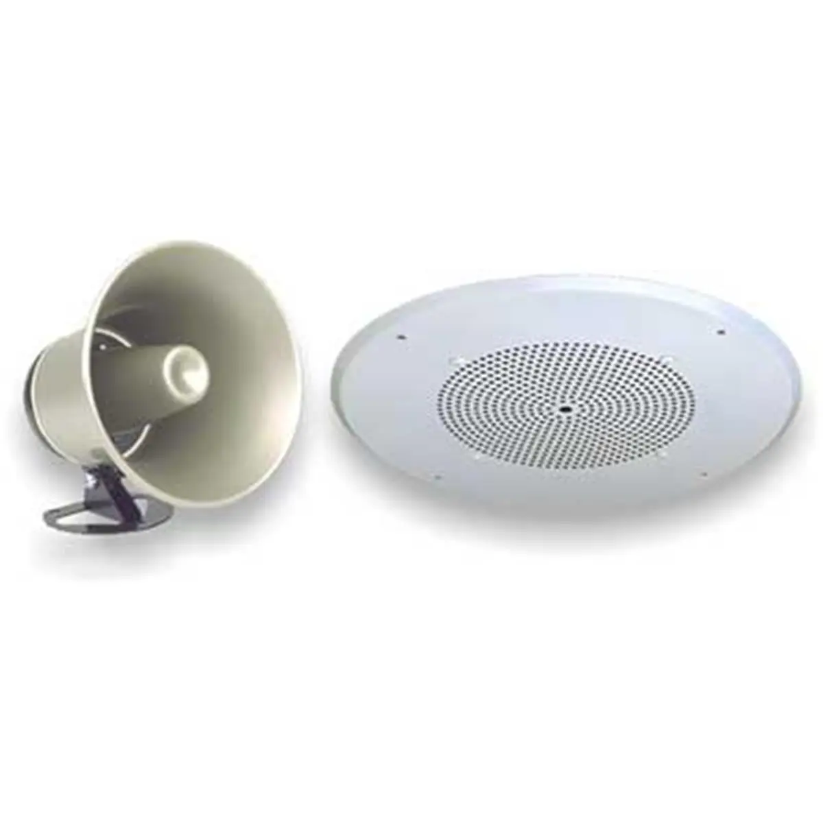 212 MAIN Viking Electronics 25AE 8Ohm Directional Paging Horn Audio Speaker, Adjustable Design, Compact Build, High-Volume Sound