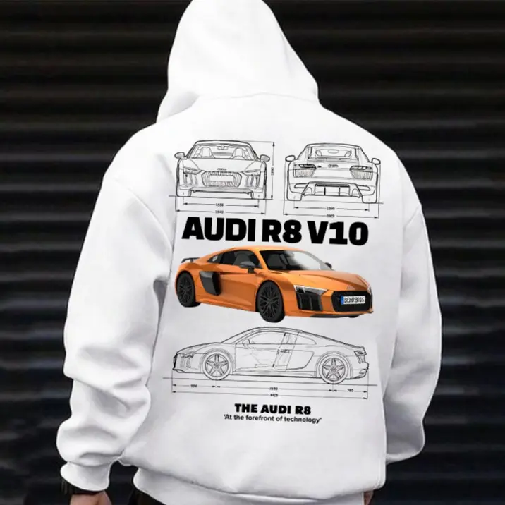Audii Hoodie, Car Hoodies, Audii Tshirt, Cars T-shirt, Audii Shirt, Car Graphic Tees, Porsche Hoodies, Mens Graphic Tee, Car Clothing