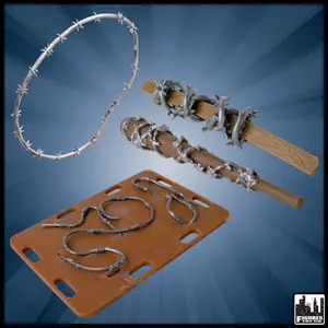 Barbed Wire Accessory Set For WWE & AEW Wrestling Action Figures