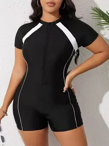 2026 Women's Conservative One-Piece Wetsuit, Tummy Control Full Coverage Swimwear, Durable Comfortable Surfing Suit for Ocean Adventures