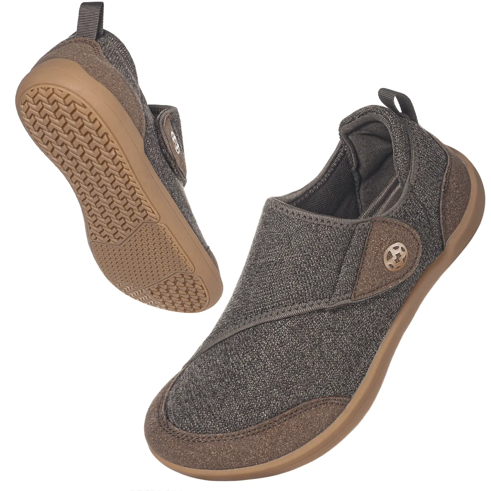 Womens Slippers with Arch Support Slip On House Shoes Breathable Orthopedic Walking Shoes Lightweight for Indoor Outdoor
