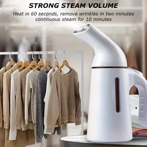 Handheld Clothes Steamer, 700w Portable Garment Steamer, 60s Fast Heat-Up, 25g/min Powerful Steam, 120ML Water Tank for Home & Travel