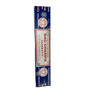 Nandi Imports Nag Champa Agarbatti Incense 15 g - Hand-Crafted Fragrance Product from India & Nepal for Aromatherapy and Home Fragrance - Healthcare